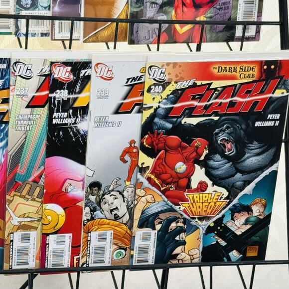 The Flash 218-228 231-232 236-240 lot (Volume 2 DC) Wally West Rogue War - Picture 3 of 7